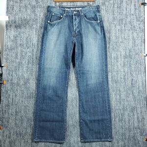 Guess Miami Button Fly Jeans Modele Y2k Distressed Mens 36x34